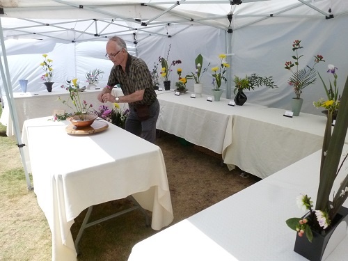 Ikebana Demonstration by Jean-Marcel Duciaume