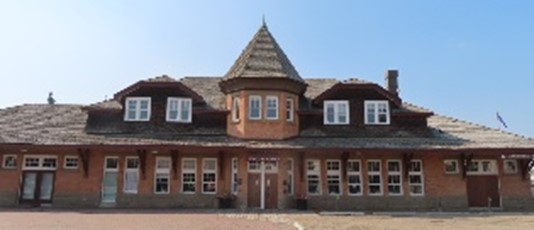 Former Red Deer Station (built in 1910)