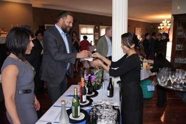 Japanese sake-tasting