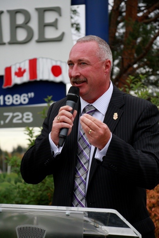 Mayor of Lacombe, Steve Christie