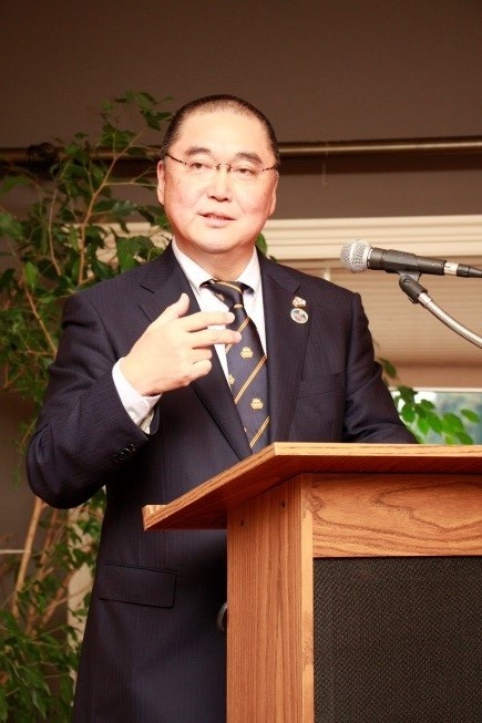 Mr. Takeshi Miyakoshi, Vice President of the Hokkaido Curling Association