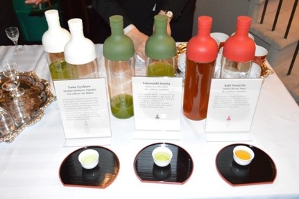Japanese tea-tasting