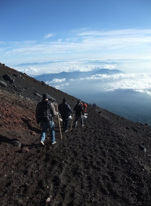 Climbing Mt. Fuji